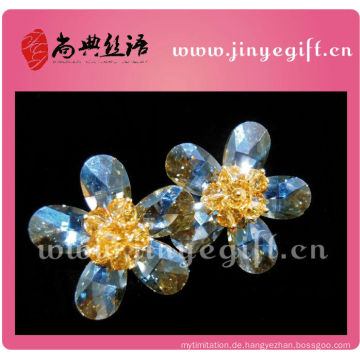Guangzhou Shangdian Bling Crystal Middle Heart Zircon Women Earring